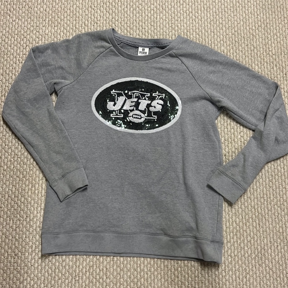 JETS VS PINK Pullover